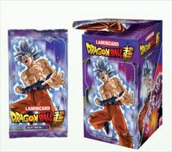 01581card0003 Dragon Ball Super Platinum FX Trading Card Bustina Singola da 5 Carte