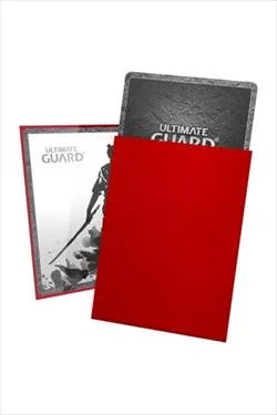Ultimate Guard Katana Sleeves Standard Size Red (100 bustine)