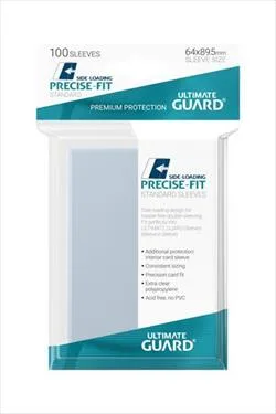 Ultimate Guard Precise-Fit Sleeves Side-Loading 64x89,5 (100 bustine)