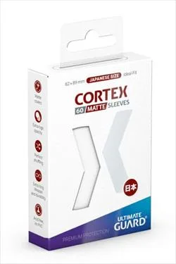 Ultimate Guard Cortex Sleeves Matte White per carte formato giapponese