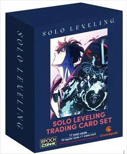 Solo Leveling CON-X Trading Card Set Collezione di 16 carte base più 1 speciale