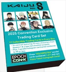 01626card0004 Kaiju No. 8 CON-X Trading Card Set Collezione di 16 carte base più 1 speciale