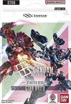 Gundam Card Game Starter Deck ST-06 Deck precostruito pronto al gioco