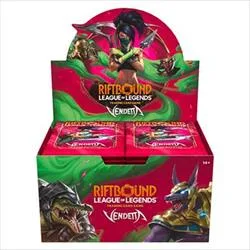 Riftbound League of Legends Vendetta Booster Pack busta da 14 carte – English