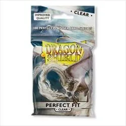 Dragon Shield Perfect Fit Toploader Clear 100 bustine standard AT-13001