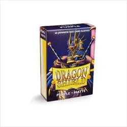 Dragon Shield bustine opache viola taglia giapponese 60 pezzi AT-11109