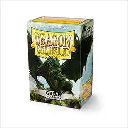 Dragon Shield Classic Sleeves Verde AT-10004 formato standard (100 bustine)