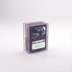 01719deck0002 Gamegenic Bastion 50+ XL Portamazzo trasparente per oltre 50 carte