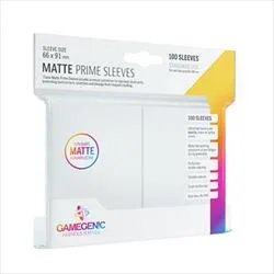 Matte Prime Sleeves Bustine Protettive Bianche Formato Standard (100 pezzi)