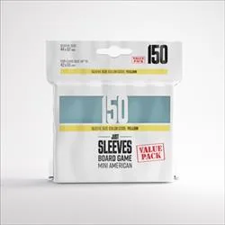 Just Sleeves Bustine Protettive Mini American Value Pack 44x67 mm (150 pezzi)