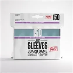 Just Sleeves Bustine Protettive European Value Pack 62x94 mm (150 pezzi)