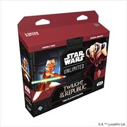 Star Wars Unlimited Crepuscolo della Repubblica Starter Set per Due Giocatori
