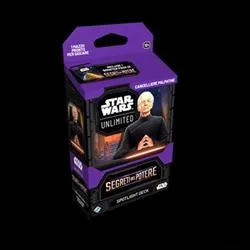 Star Wars Unlimited Segreti del Potere Spotlight Deck Palpatine