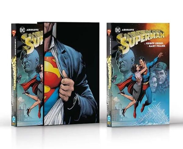 Copertina del fumetto Absolute Superman di Johns e Frank, edizione italiana Panini Comics / DC / Marvel / Disney di Donner, Johns & Frank Copertina del fumetto Absolute Superman di Johns e Frank, edizione italiana Panini Comics / DC / Marvel / Disney di Donner, Johns & Frank