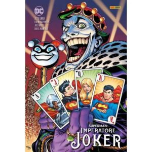 Copertina del fumetto Superman Imperatore Joker, edizione italiana Panini Comics / DC / Marvel / Disney di Aa.Vv.