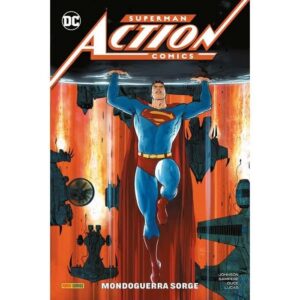 Copertina del fumetto Superman Action 1 Mondoguerra Sorge, edizione italiana Panini Comics / DC / Marvel / Disney di Sampere & Aa.Vv.
