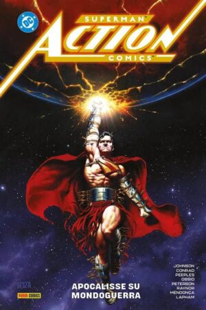 Copertina del fumetto Superman - Action Comics vol. 4, edizione italiana Panini Comics / DC / Marvel / Disney di Aa.Vv.