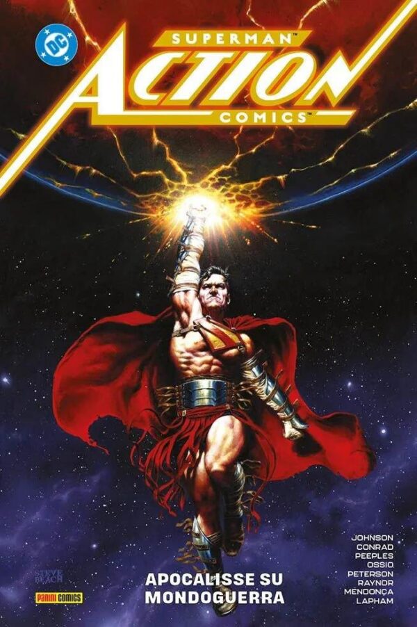 Copertina del fumetto Superman - Action Comics vol. 4, edizione italiana Panini Comics / DC / Marvel / Disney di Aa.Vv. Copertina del fumetto Superman - Action Comics vol. 4, edizione italiana Panini Comics / DC / Marvel / Disney di Aa.Vv.