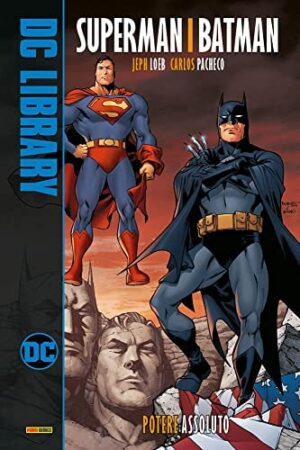 Copertina del fumetto Superman/Batman 3 Potere Assoluto, edizione italiana Panini Comics / DC / Marvel / Disney di Jeph Loeb & Carlos Pacheco