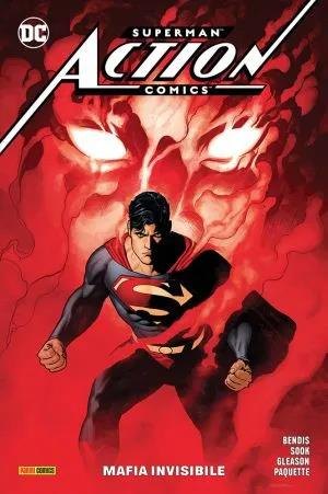 Copertina del fumetto Superman - Action Comics 1 - Mafia, edizione italiana Panini Comics / DC / Marvel / Disney di Aa.Vv. Copertina del fumetto Superman - Action Comics 1 - Mafia, edizione italiana Panini Comics / DC / Marvel / Disney di Aa.Vv.