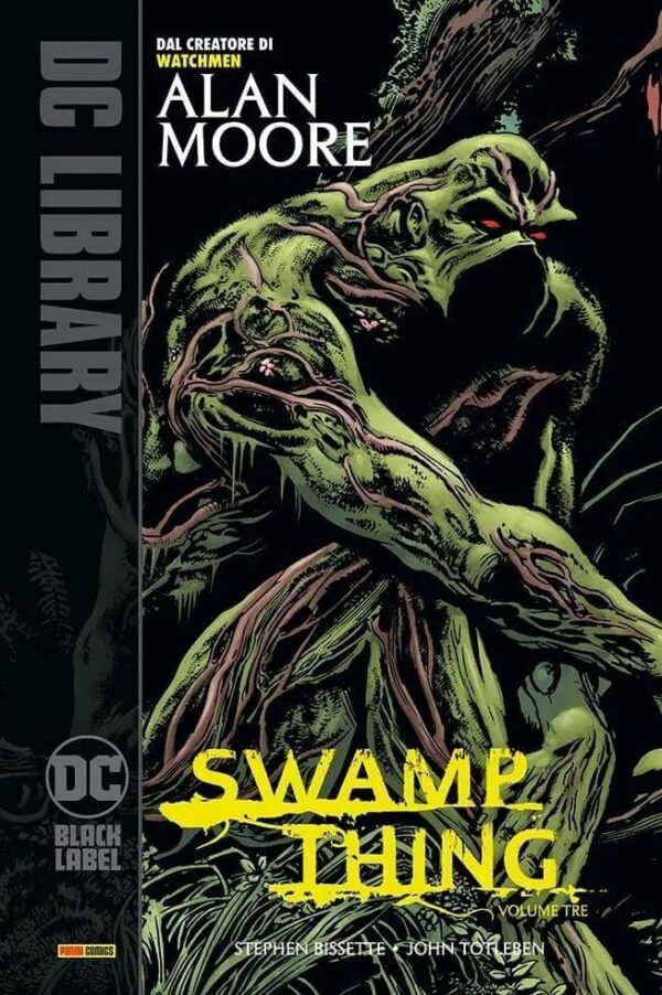 Copertina del fumetto Swamp Thing di Alan Moore vol. 3, edizione italiana Panini Comics / DC / Marvel / Disney di Moore & Aa.Vv. Copertina del fumetto Swamp Thing di Alan Moore vol. 3, edizione italiana Panini Comics / DC / Marvel / Disney di Moore & Aa.Vv.