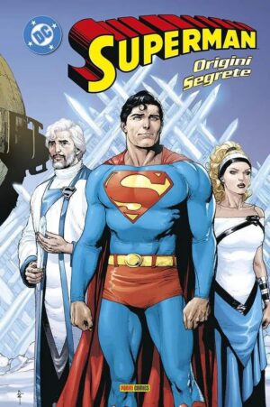 Copertina del fumetto Superman - Origini Segrete, edizione italiana Panini Comics / DC / Marvel / Disney di Gary Frank & Geoff Johns