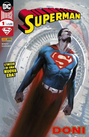 Copertina del fumetto Superman vol. 1, edizione italiana Panini Comics / DC / Marvel / Disney di Kudranski, Bendis