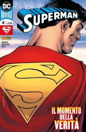 Copertina del fumetto Superman vol. 4, edizione italiana Panini Comics / DC / Marvel / Disney di Maguire, Reis, Bendis