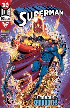 Copertina del fumetto Superman vol. 10, edizione italiana Panini Comics / DC / Marvel / Disney di K. Maguire & B. Michael Bendis