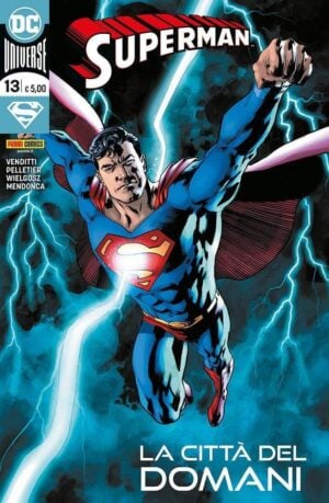 Copertina del fumetto Superman vol. 13, edizione italiana Panini Comics / DC / Marvel / Disney di R. Enditti & P. Pelletier