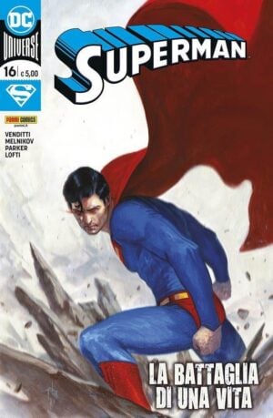 Copertina del fumetto Superman vol. 16, edizione italiana Panini Comics / DC / Marvel / Disney di Aa.Vv.