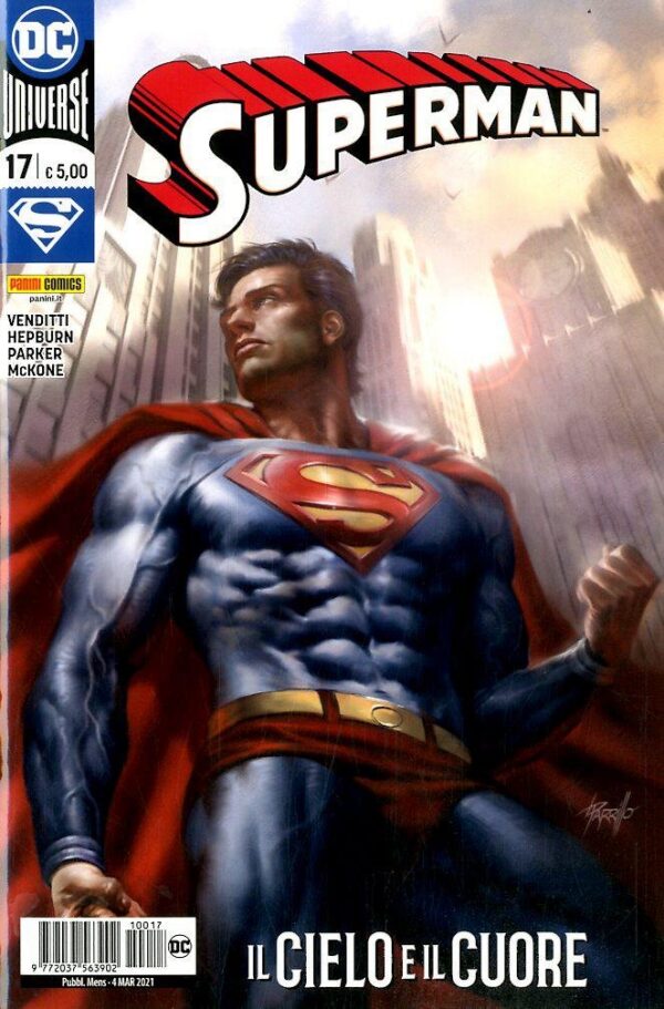 Copertina del fumetto Superman vol. 17, edizione italiana Panini Comics / DC / Marvel / Disney di Aa.Vv. Copertina del fumetto Superman vol. 17, edizione italiana Panini Comics / DC / Marvel / Disney di Aa.Vv.