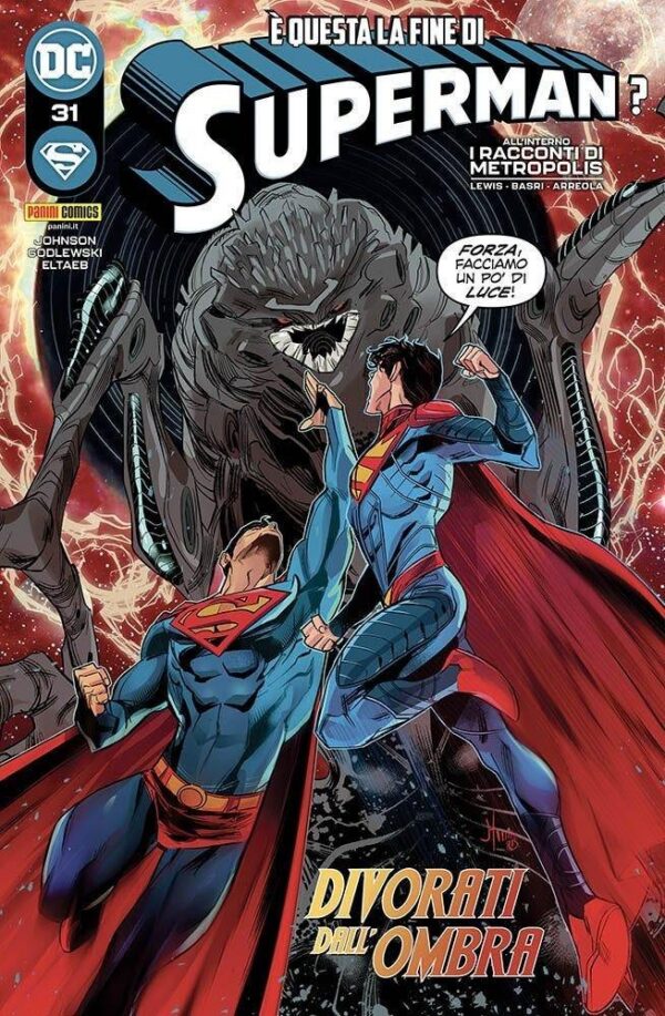 Copertina del fumetto Superman vol. 31, edizione italiana Panini Comics / DC / Marvel / Disney di Aa.Vv. Copertina del fumetto Superman vol. 31, edizione italiana Panini Comics / DC / Marvel / Disney di Aa.Vv.