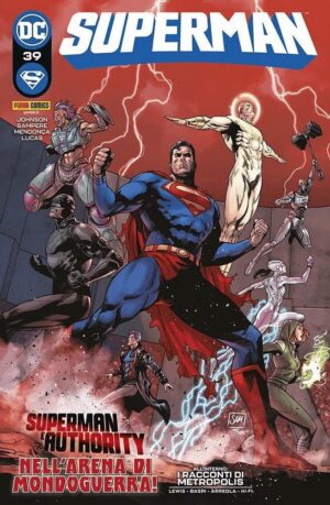 Copertina del fumetto Superman vol. 39, edizione italiana Panini Comics / DC / Marvel / Disney di Aa.Vv.