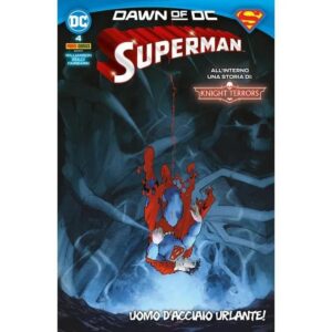Copertina del fumetto Superman 57 - Superman vol. 4, edizione italiana Panini Comics / DC / Marvel / Disney di Reilly & Williamson