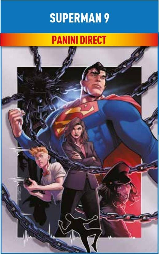Copertina del fumetto Superman 62 - Superman vol. 9, edizione italiana Panini Comics / DC / Marvel / Disney di Aa.Vv.