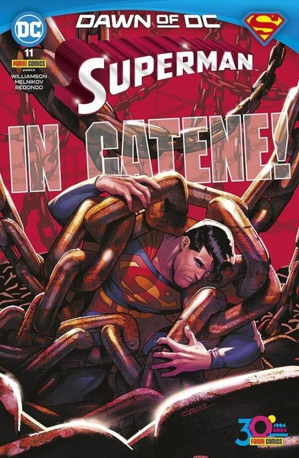 Copertina del fumetto Superman 64 - Superman vol. 11, edizione italiana Panini Comics / DC / Marvel / Disney di Aa.Vv. Copertina del fumetto Superman 64 - Superman vol. 11, edizione italiana Panini Comics / DC / Marvel / Disney di Aa.Vv.