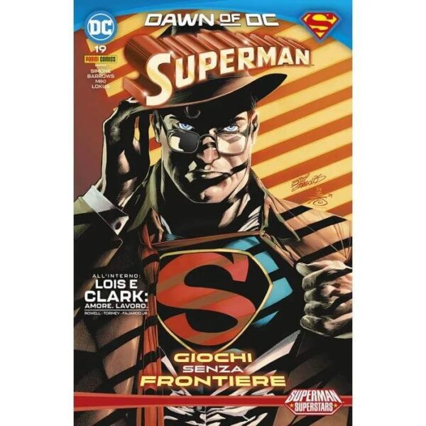 Copertina del fumetto Superman 72 - Superman vol. 19, edizione italiana Panini Comics / DC / Marvel / Disney di Tormey, Rowell & Aa.Vv. Copertina del fumetto Superman 72 - Superman vol. 19, edizione italiana Panini Comics / DC / Marvel / Disney di Tormey, Rowell & Aa.Vv.