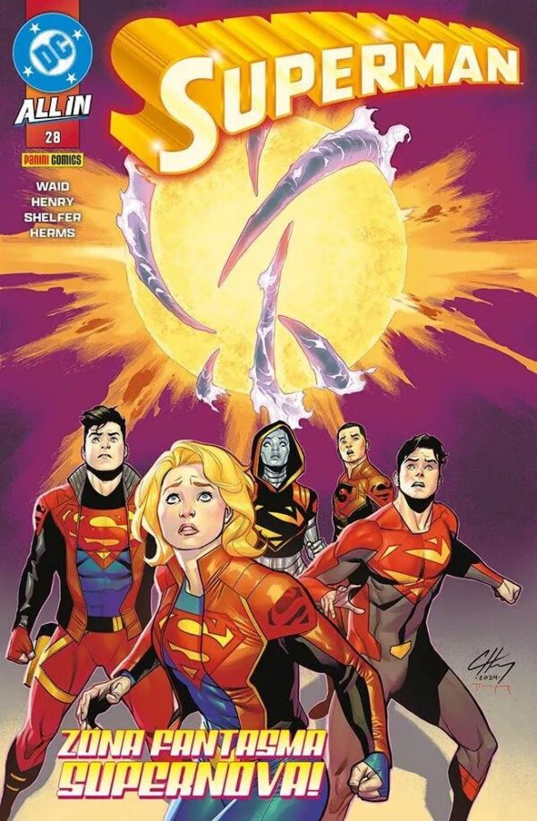 Copertina del fumetto Superman 81 - Superman vol. 28, edizione italiana Panini Comics / DC / Marvel / Disney di Henry,Shelfe,Waid