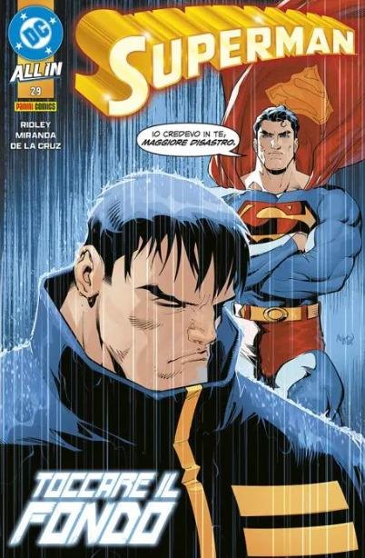 Copertina del fumetto Superman 82 - Superman vol. 29, edizione italiana Panini Comics / DC / Marvel / Disney di John Ridley, Inaki Miranda