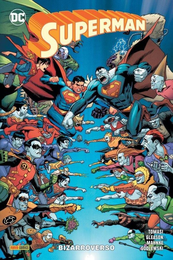 Copertina del fumetto Superman 7 - Bizarroverso, edizione italiana Panini Comics / DC / Marvel / Disney di Aa.Vv.