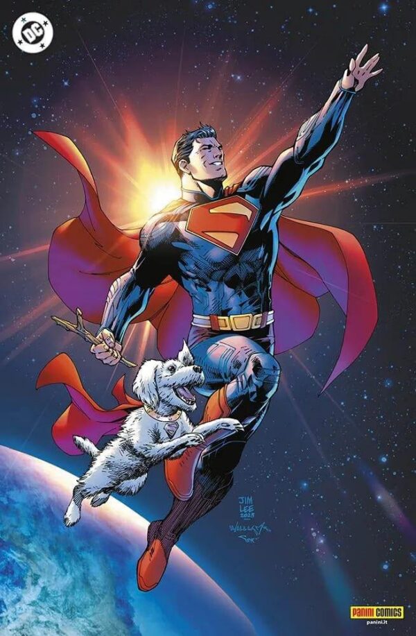 Copertina del fumetto Superman 75 Movie Variant Jim Lee, edizione italiana Panini Comics / DC / Marvel / Disney di Jim Lee