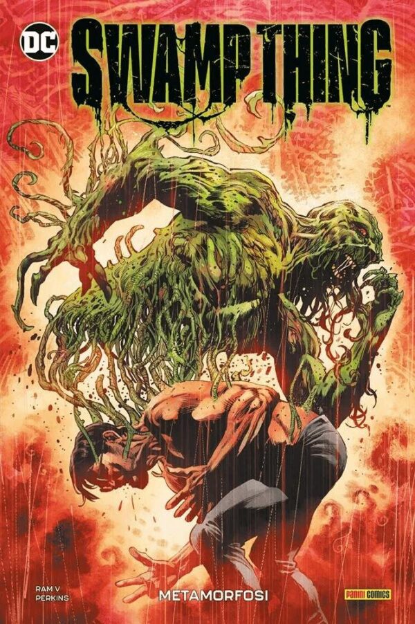 Copertina del fumetto Swamp Thing 1 - Metamorfosi, edizione italiana Panini Comics / DC / Marvel / Disney di Mike Perkins & Ram V Copertina del fumetto Swamp Thing 1 - Metamorfosi, edizione italiana Panini Comics / DC / Marvel / Disney di Mike Perkins & Ram V