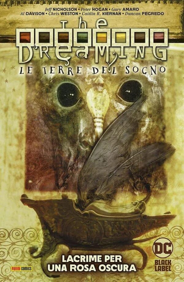 Copertina del fumetto The Dreaming - le Terre del Sogno vol. 3, edizione italiana Panini Comics / DC / Marvel / Disney di Nicholson, Hogan & Aa.Vv. Copertina del fumetto The Dreaming - le Terre del Sogno vol. 3, edizione italiana Panini Comics / DC / Marvel / Disney di Nicholson, Hogan & Aa.Vv.