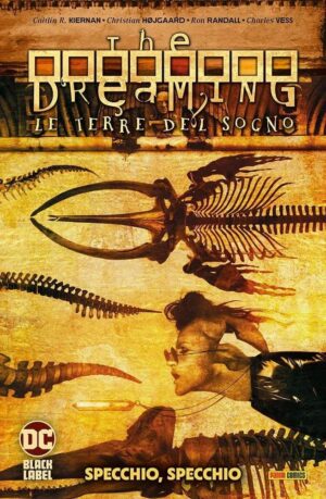 Copertina del fumetto The Dreaming - le Terre del Sogno vol. 8, edizione italiana Panini Comics / DC / Marvel / Disney di Kiernan, Hojgaard & Aa.Vv.