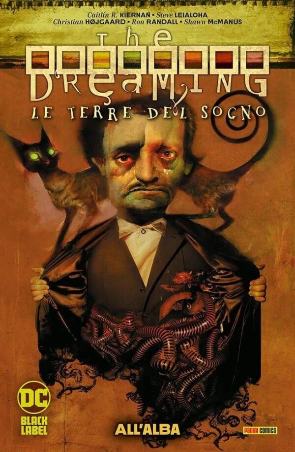 Copertina del fumetto The Dreaming -le Terre del Sogno vol. 10, edizione italiana Panini Comics / DC / Marvel / Disney di Kiernan, Leialoha & Aa.Vv.