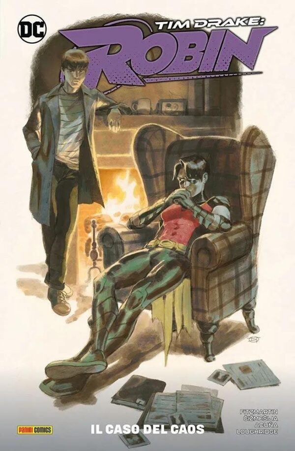 Copertina del fumetto Tim Drake - Robin vol. 2, edizione italiana Panini Comics / DC / Marvel / Disney di Fitzmartin,AcuñA,Cizmesija Copertina del fumetto Tim Drake - Robin vol. 2, edizione italiana Panini Comics / DC / Marvel / Disney di Fitzmartin,AcuñA,Cizmesija