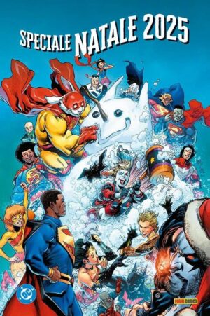 Copertina del fumetto Universo Dc - Speciale Natale 2025, edizione italiana Panini Comics / DC / Marvel / Disney di Aa.Vv.