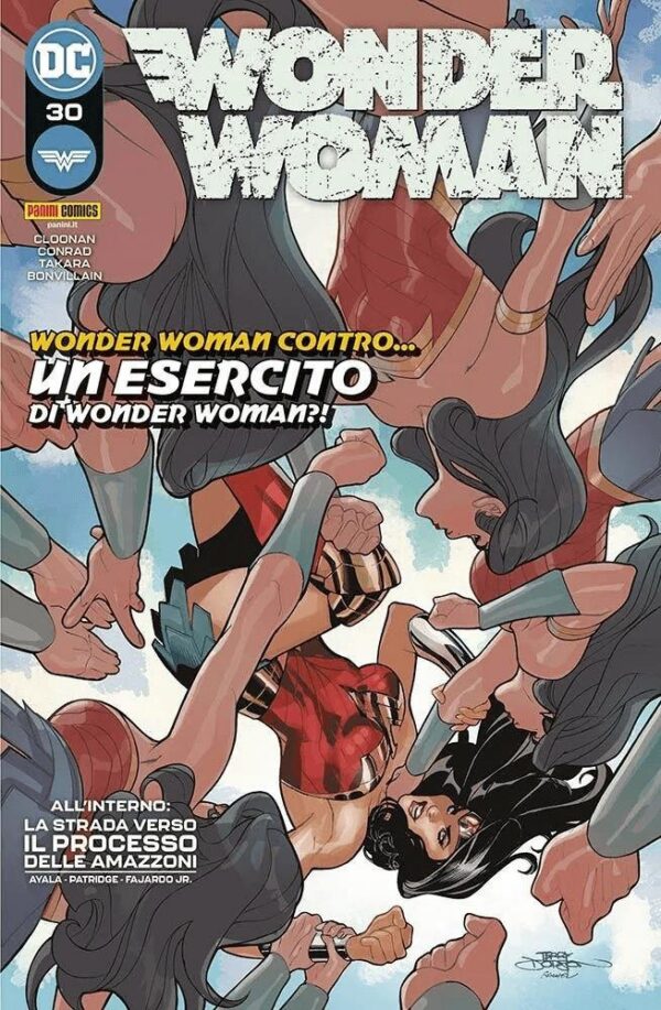 Copertina del fumetto Wonder Woman vol. 30, edizione italiana Panini Comics / DC / Marvel / Disney di Aa.Vv.