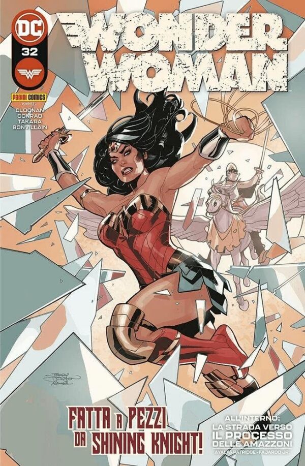 Copertina del fumetto Wonder Woman vol. 32, edizione italiana Panini Comics / DC / Marvel / Disney di Aa.Vv.